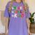 Be Merry Be Jolly Be Kind Merry Christmas Teacher Xmas Pjs Women's Comfort Colors T-Shirt Violet Be Merry Be Jolly Be Kind Merry Christmas Teacher Xmas Pjs Women's Comfort Colors T-Shirt Violet