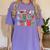 Be Merry Be Jolly Be Kind Merry Christmas Teacher Xmas PJs Women's Comfort Colors T-Shirt Violet Be Merry Be Jolly Be Kind Merry Christmas Teacher Xmas PJs Women's Comfort Colors T-Shirt Violet