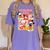 Mickey Mouse Teacher Life Women's Comfort Colors T-Shirt Violet Mickey Mouse Teacher Life Women's Comfort Colors T-Shirt Violet