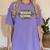 Middle School Camo Retro Back To School Teachers Women's Comfort Colors T-Shirt Violet