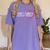 Multilingual Learner Teacher Heart Women's Comfort Colors T-Shirt Violet
