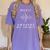 Music Awakens My Spirit Inspiring Musician Teacher Quote Women's Comfort Colors T-Shirt Violet