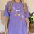Music Note Pumpkin Fall Music Teacher Halloween Costume Women's Comfort Colors T-Shirt Violet