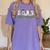 Music Teacher Christmas Holiday Wnter Music Instructor Women's Comfort Colors T-Shirt Violet