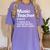 Music Teacher Definition Back To School First Day Women's Comfort Colors T-Shirt Violet Music Teacher Definition Back To School First Day Women's Comfort Colors T-Shirt Violet