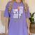 Music Teacher Music Math Language History Reading Science Women's Comfort Colors T-Shirt Violet