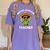 Nacho Average Teacher Sarcastic Women Teaching Women's Comfort Colors T-Shirt Violet