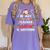 Be Nice To The Teacher Santa Is Watching Christmas Women's Comfort Colors T-Shirt Violet Be Nice To The Teacher Santa Is Watching Christmas Women's Comfort Colors T-Shirt Violet