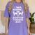 I Was Normal 2 Boston Terriers Ago Dog Lover For Men Women Girls Kids Women's Comfort Colors T-Shirt Violet