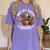 Not My First Rodeo Back To School Teacher Women's Comfort Colors T-Shirt Violet