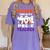 Nothing Scares Me I'm A Pre-K Teacher Halloween Ghosts Women's Comfort Colors T-Shirt Violet