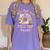 Oink Baa Moo Field Trip Squad Teacher Students Matching Women's Comfort Colors T-Shirt Violet Oink Baa Moo Field Trip Squad Teacher Students Matching Women's Comfort Colors T-Shirt Violet