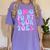 OMG Point Your Toes Dancing Teacher Tap Dancer Dance For Men Women Kids Women's Comfort Colors T-Shirt Violet
