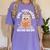 Owl You Need Is A Good Book Teacher Librarian Reading Women's Comfort Colors T-Shirt Violet Owl You Need Is A Good Book Teacher Librarian Reading Women's Comfort Colors T-Shirt Violet
