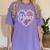 Para Heart Paraprofessional Teacher Paraeducator Women's Comfort Colors T-Shirt Violet Para Heart Paraprofessional Teacher Paraeducator Women's Comfort Colors T-Shirt Violet