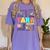 Para Paraprofessional Paraeducator Teacher Back To School Women's Comfort Colors T-Shirt Violet Para Paraprofessional Paraeducator Teacher Back To School Women's Comfort Colors T-Shirt Violet