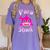 Para Shark Paraprofessional Female Teacher Women's Comfort Colors T-Shirt Violet Para Shark Paraprofessional Female Teacher Women's Comfort Colors T-Shirt Violet