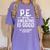 PE Physical Education Teacher Sweating Men Women Women's Comfort Colors T-Shirt Violet