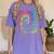 PE Teacher Phys Ed Tie Dye Physical Education Appreciation Women's Comfort Colors T-Shirt Violet