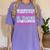 PE Teacher Shirt Physical Education Teacher Women's Comfort Colors T-Shirt Violet