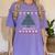 Pi Tree Christmas Math Teacher Ugly Sweater Men Women Kids Women's Comfort Colors T-Shirt Violet Pi Tree Christmas Math Teacher Ugly Sweater Men Women Kids Women's Comfort Colors T-Shirt Violet