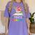 Pirate Teacher Halloween Skull Adult Women's Comfort Colors T-Shirt Violet