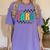 Pre-K Paraprofessional Teacher Back To School Vibes Women's Comfort Colors T-Shirt Violet Pre-K Paraprofessional Teacher Back To School Vibes Women's Comfort Colors T-Shirt Violet