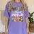 Pre-k Teacher Kids Back To School Wild About Pre-k Women's Comfort Colors T-Shirt Violet