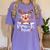 Pre-k Teacher Squad Reindeer Teacher Christmas Women's Comfort Colors T-Shirt Violet Pre-k Teacher Squad Reindeer Teacher Christmas Women's Comfort Colors T-Shirt Violet