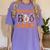 Preschool Boo Crew Preschool Halloween Teacher Women's Comfort Colors T-Shirt Violet
