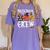 Preschool Boo Crew Teacher Halloween Women's Comfort Colors T-Shirt Violet Preschool Boo Crew Teacher Halloween Women's Comfort Colors T-Shirt Violet