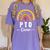 PTO Crew Parent School Volunteer Board Mom Parent Teacher Women's Comfort Colors T-Shirt Violet