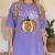 Pumpkin Music Teacher Halloween Fall Music Notes Autumn Women's Comfort Colors T-Shirt Violet Pumpkin Music Teacher Halloween Fall Music Notes Autumn Women's Comfort Colors T-Shirt Violet