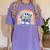 Rainbow AAC Awareness Month SPED Teacher SLP Communication Women's Comfort Colors T-Shirt Violet Rainbow AAC Awareness Month SPED Teacher SLP Communication Women's Comfort Colors T-Shirt Violet