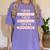 There Their They'Re Teacher English Grammar Police Women's Comfort Colors T-Shirt Violet There Their They'Re Teacher English Grammar Police Women's Comfort Colors T-Shirt Violet