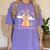 Take Me To Your Readers Alien Teacher Halloween Literacy Women's Comfort Colors T-Shirt Violet