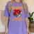 Reading Super Power Activated Superhero Teacher Or Student Men Women Girls Kids Women's Comfort Colors T-Shirt Violet