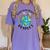Reduce Reuse Recycle Respect Earth Day Teacher Girl Women Women's Comfort Colors T-Shirt Violet
