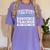 Resource Teacher Tshirt Men Women Women's Comfort Colors T-Shirt Violet