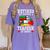 Retired But Forever a Teacher At Heart Teacher Retirement Women's Comfort Colors T-Shirt Violet