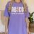 Retro Abcd Teacher Novelty Back To School Teacher Women's Comfort Colors T-Shirt Violet Retro Abcd Teacher Novelty Back To School Teacher Women's Comfort Colors T-Shirt Violet