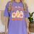 Retro Are You Fall O Ween Directions Ghost Teacher Spooky Women's Comfort Colors T-Shirt Violet