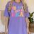 Retro Groovy Retirement Era Retired Teacher Women's Comfort Colors T-Shirt Violet Retro Groovy Retirement Era Retired Teacher Women's Comfort Colors T-Shirt Violet