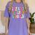 Retro Infant Teacher Vibes Women Daycare Teacher Women's Comfort Colors T-Shirt Violet Retro Infant Teacher Vibes Women Daycare Teacher Women's Comfort Colors T-Shirt Violet