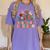 Retro Instructional Assistant Wildflowers Teacher Aide Women's Comfort Colors T-Shirt Violet
