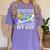 Rotation Of Earth Science Teacher Earth Day Men Women Women's Comfort Colors T-Shirt Violet Rotation Of Earth Science Teacher Earth Day Men Women Women's Comfort Colors T-Shirt Violet