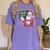 Santa Teacher 67 Math Christmas Xmas Holiday Number 67 Women's Comfort Colors T-Shirt Violet Santa Teacher 67 Math Christmas Xmas Holiday Number 67 Women's Comfort Colors T-Shirt Violet