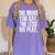 The More You Say The Less We Play Men Women PE Teacher Women's Comfort Colors T-Shirt Violet The More You Say The Less We Play Men Women PE Teacher Women's Comfort Colors T-Shirt Violet