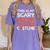 This Is My Scary Math Teacher Costume For Halloween Women's Comfort Colors T-Shirt Violet