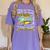 School Bus Driver Life Last Day Of School Teacher Kids Women's Comfort Colors T-Shirt Violet